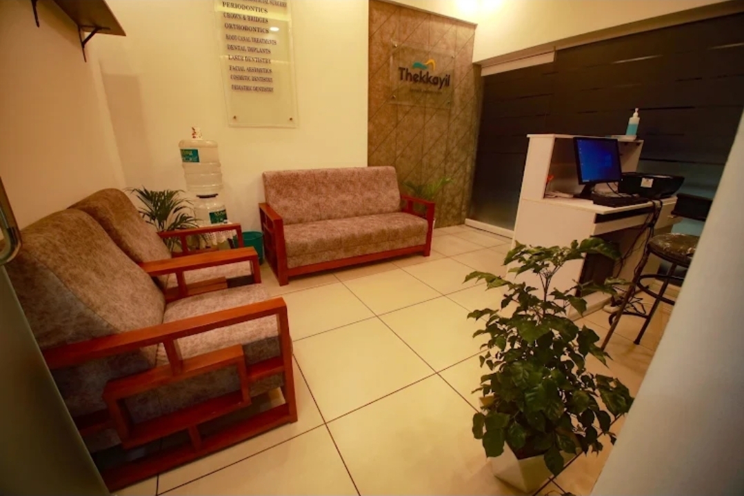 Second dental operatory with treatment chair and light